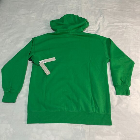 Forever 21 Green Unisex Zip Up Hoodie – Full Zip Sweatshirt – Size S – Fits Men - Picture 10 of 10